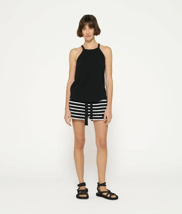 10DAYS Racer Top Linen Cotton