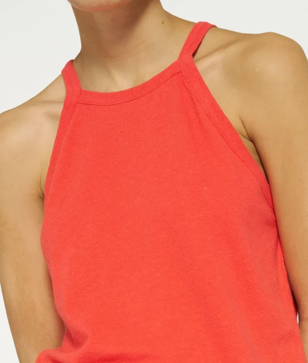 10DAYS Racer Top Linen Cotton