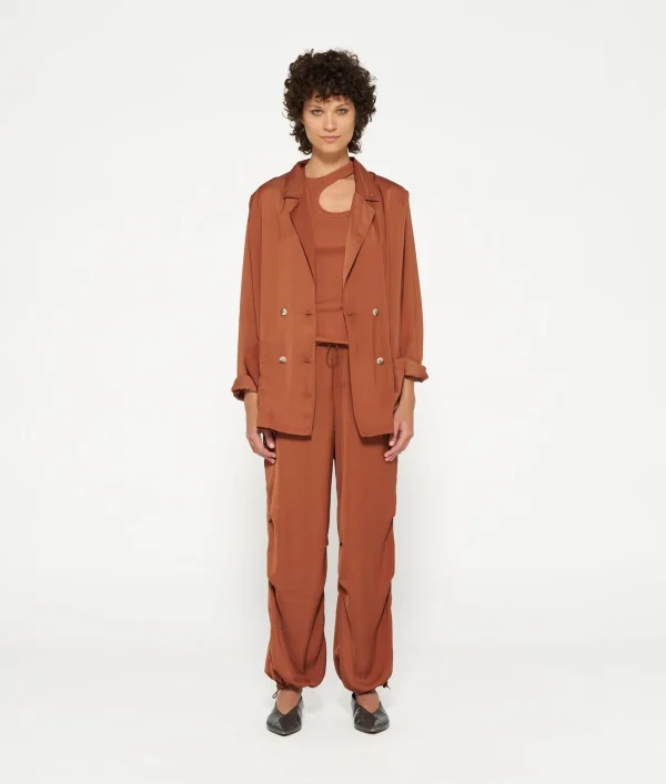10DAYS Satin Parachute Pants