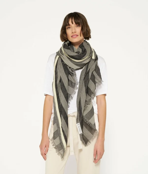 10DAYS Scarf Bold Stripes