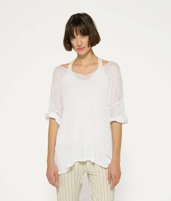 10DAYS Sheer Sweater Knit