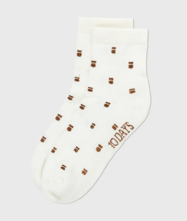 10DAYS Short Socks Allover Medal