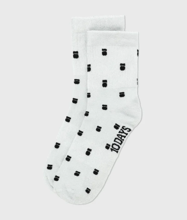 10DAYS Short Socks Allover Medal