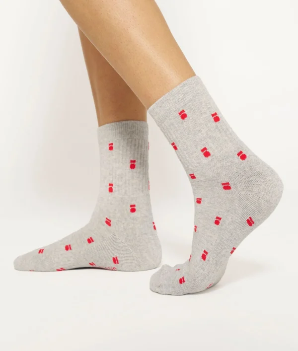 10DAYS Short Socks Allover Medal