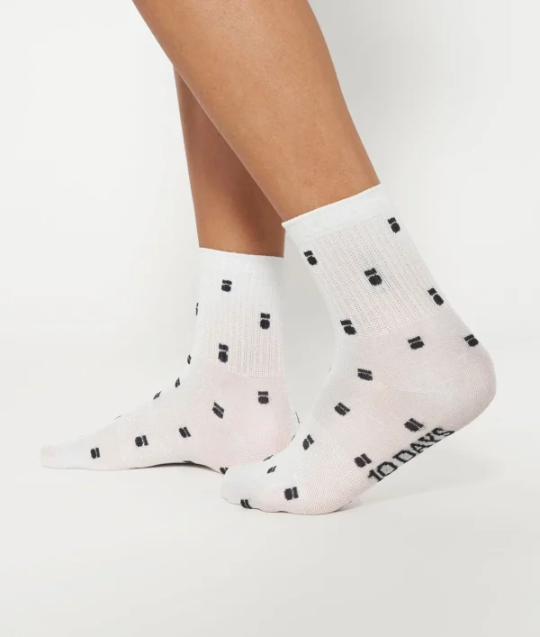 10DAYS Short Socks Allover Medal