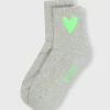 10DAYS Short Socks Heart