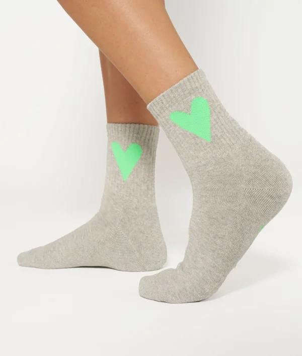 10DAYS Short Socks Heart