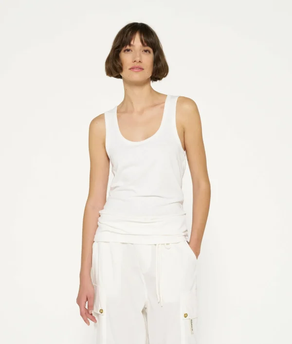 10DAYS Singlet Linen Cotton
