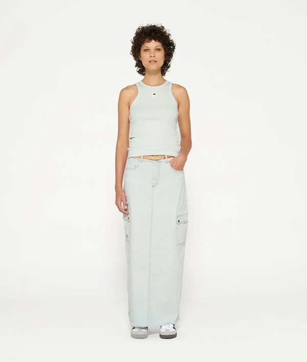 10DAYS Slub Twill Skirt