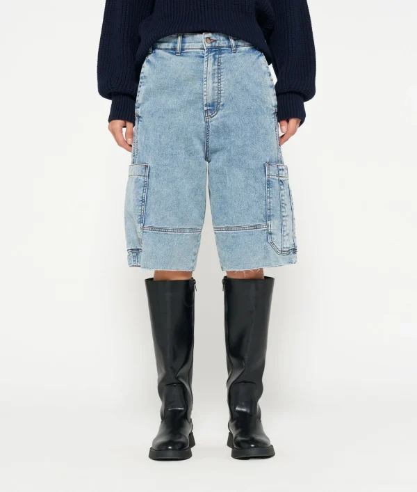 10DAYS Soft Denim Workwear Bermuda