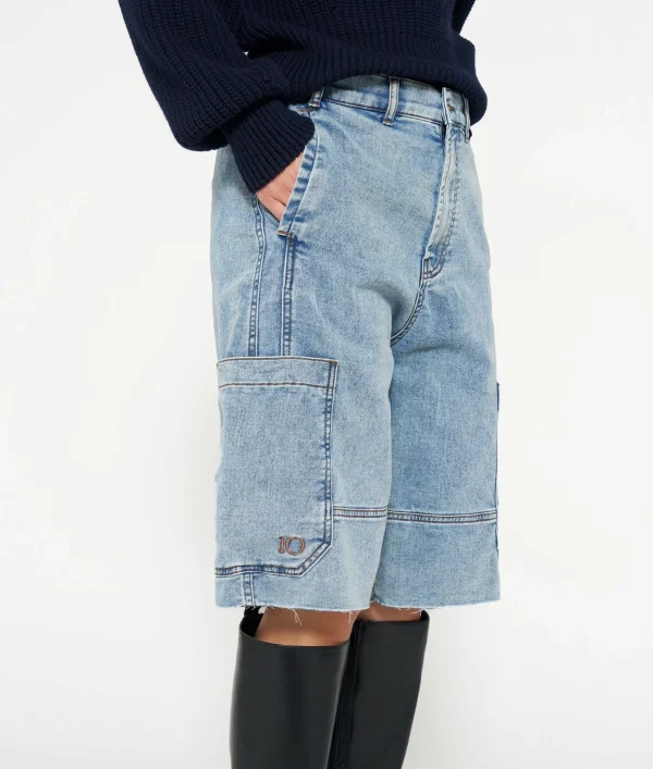 10DAYS Soft Denim Workwear Bermuda