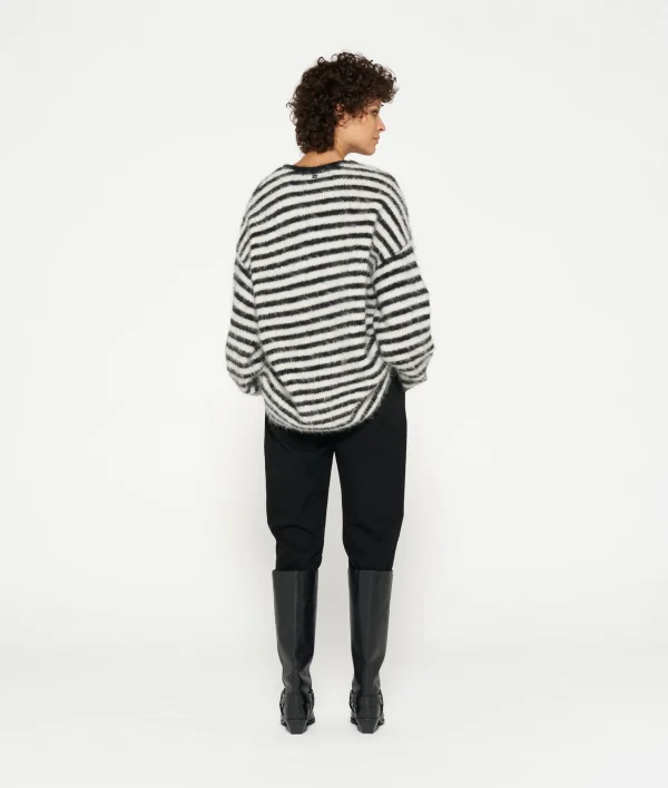 10DAYS Soft Oversized Sweater Stripes