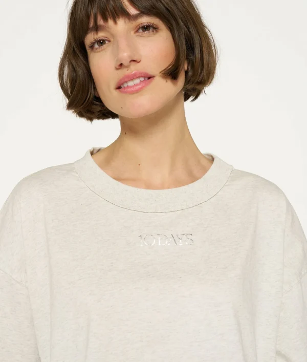 10DAYS Squared Cropped Tee