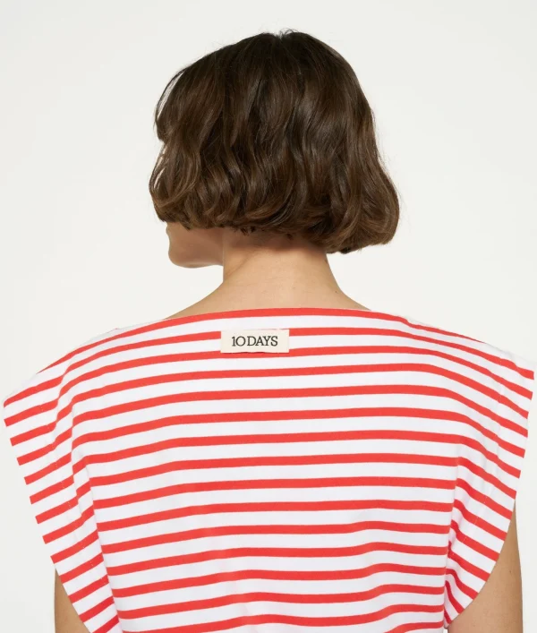 10DAYS Squared Proud Tee Stripes