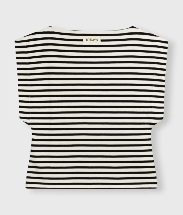 10DAYS Squared Proud Tee Stripes