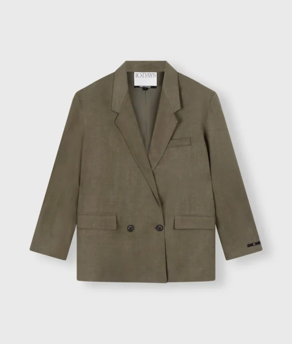 10DAYS Statement Shoulder Blazer
