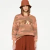 10DAYS Statement Sweater Camo