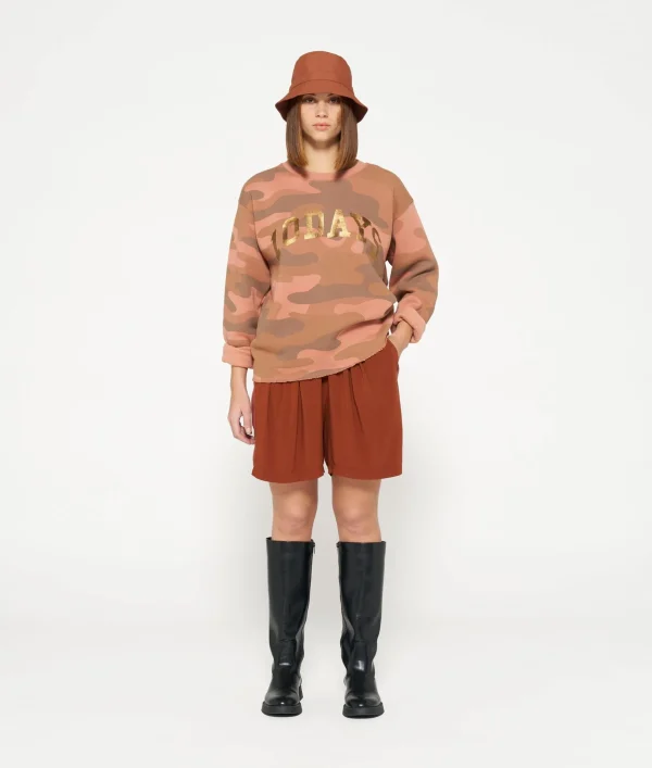 10DAYS Statement Sweater Camo