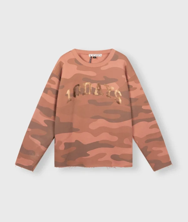 10DAYS Statement Sweater Camo