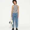 10DAYS Tank Top Rib Stripe