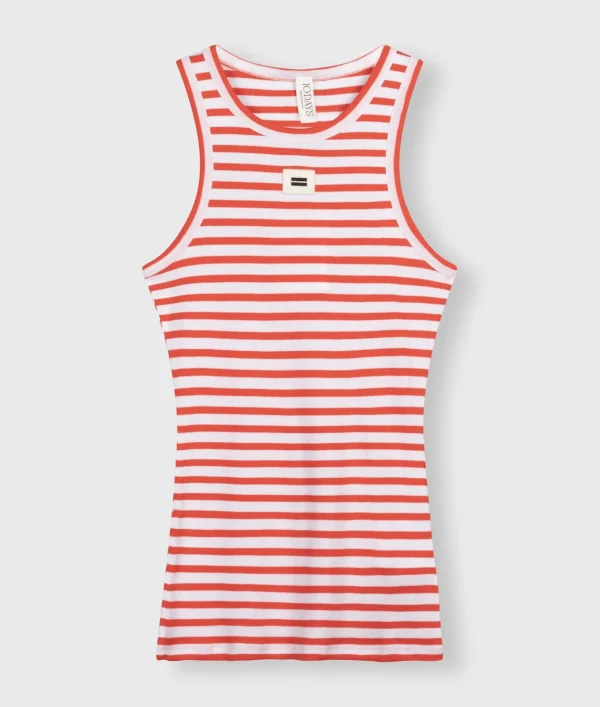 10DAYS Tank Top Rib Stripes
