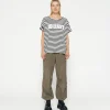 10DAYS Tee Stripe Sequins Logo