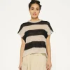10DAYS Tee Thin Knit Stripes