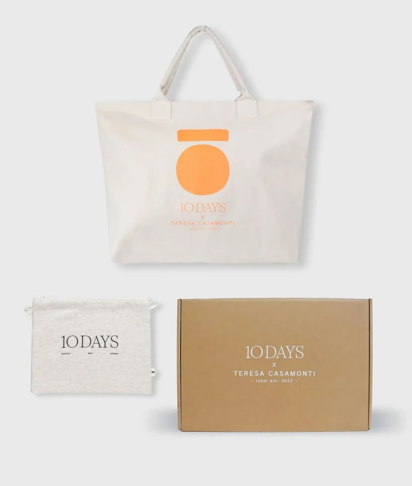 10DAYS Teresa Casamonti Canvas Bag