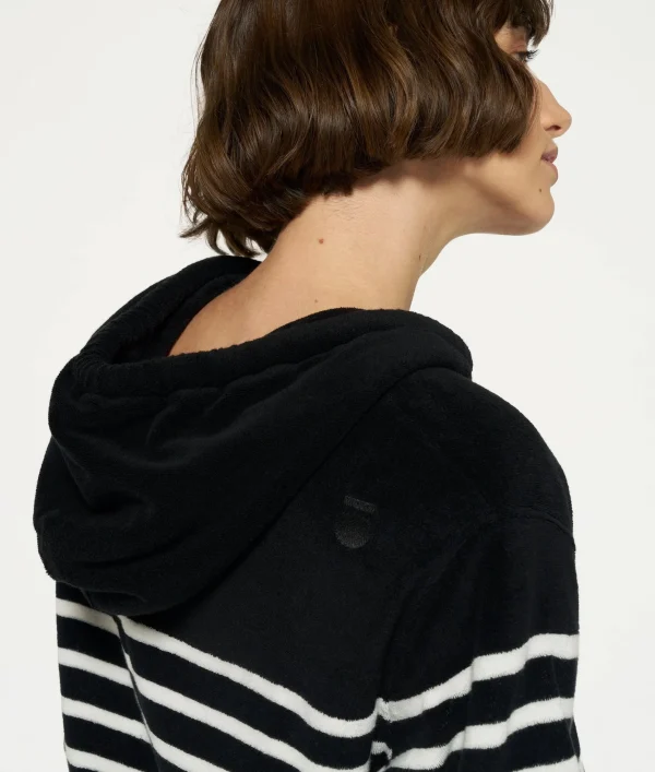 10DAYS Terry Hoodie Stripes