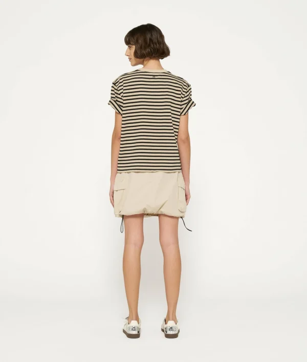 10DAYS Thick Cotton Tee Stripes