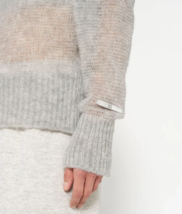 10DAYS Thin Off Shoulder Sweater