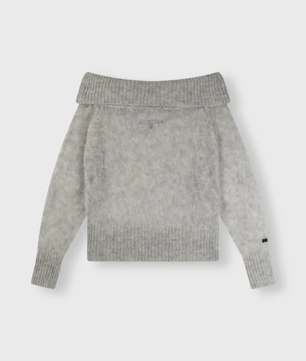 10DAYS Thin Off Shoulder Sweater