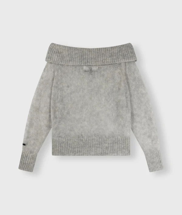10DAYS Thin Off Shoulder Sweater