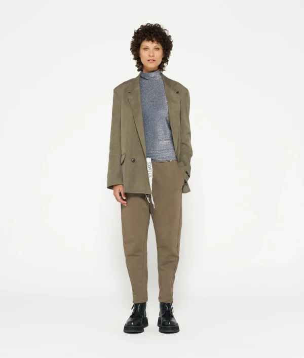 10DAYS Turtleneck Top Glitter