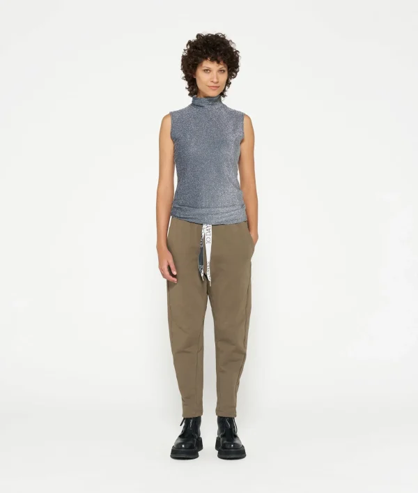 10DAYS Turtleneck Top Glitter