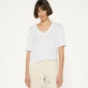 10DAYS V-Neck Tee Linen Cotton
