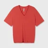 10DAYS V-Neck Tee Linen Cotton