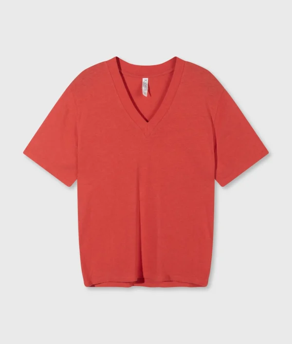 10DAYS V-Neck Tee Linen Cotton