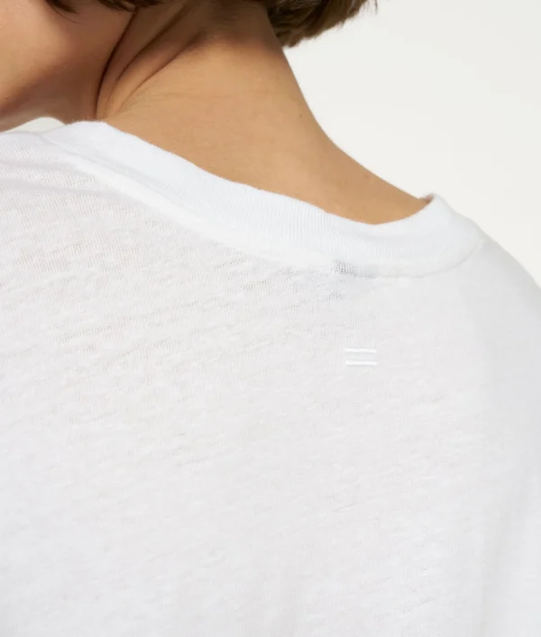 10DAYS V-Neck Tee Linen Cotton