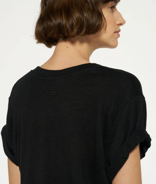 10DAYS V-Neck Tee Linen Cotton