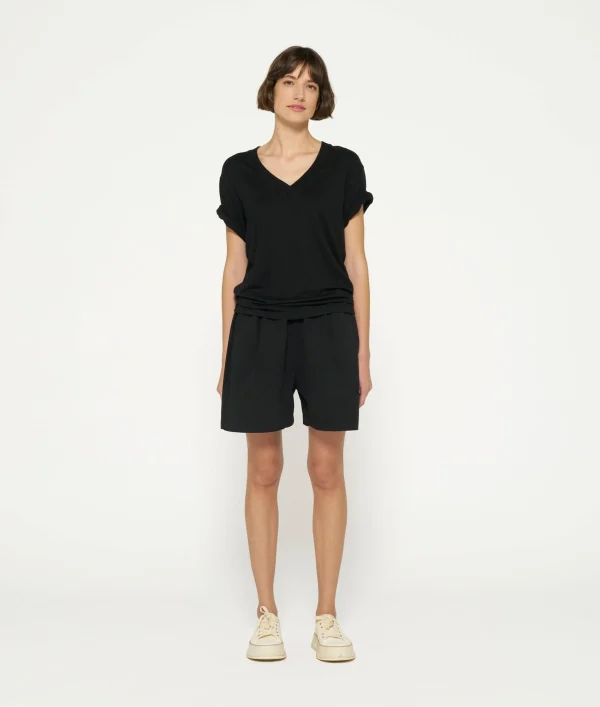 10DAYS V-Neck Tee Linen Cotton