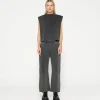 10DAYS Washed Wide Leg Jogger