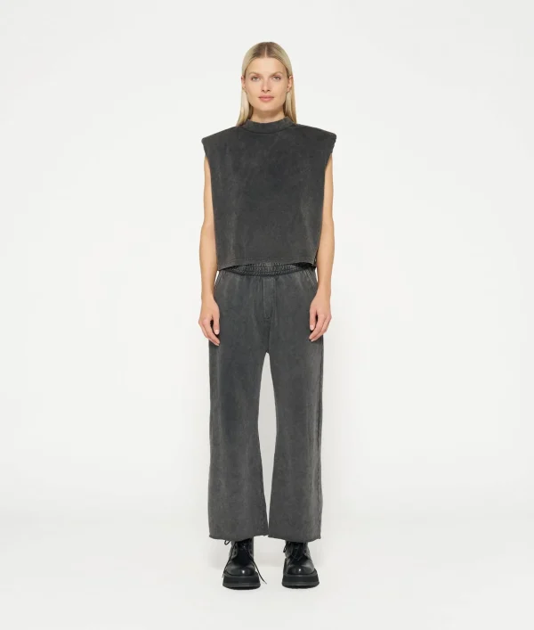 10DAYS Washed Wide Leg Jogger